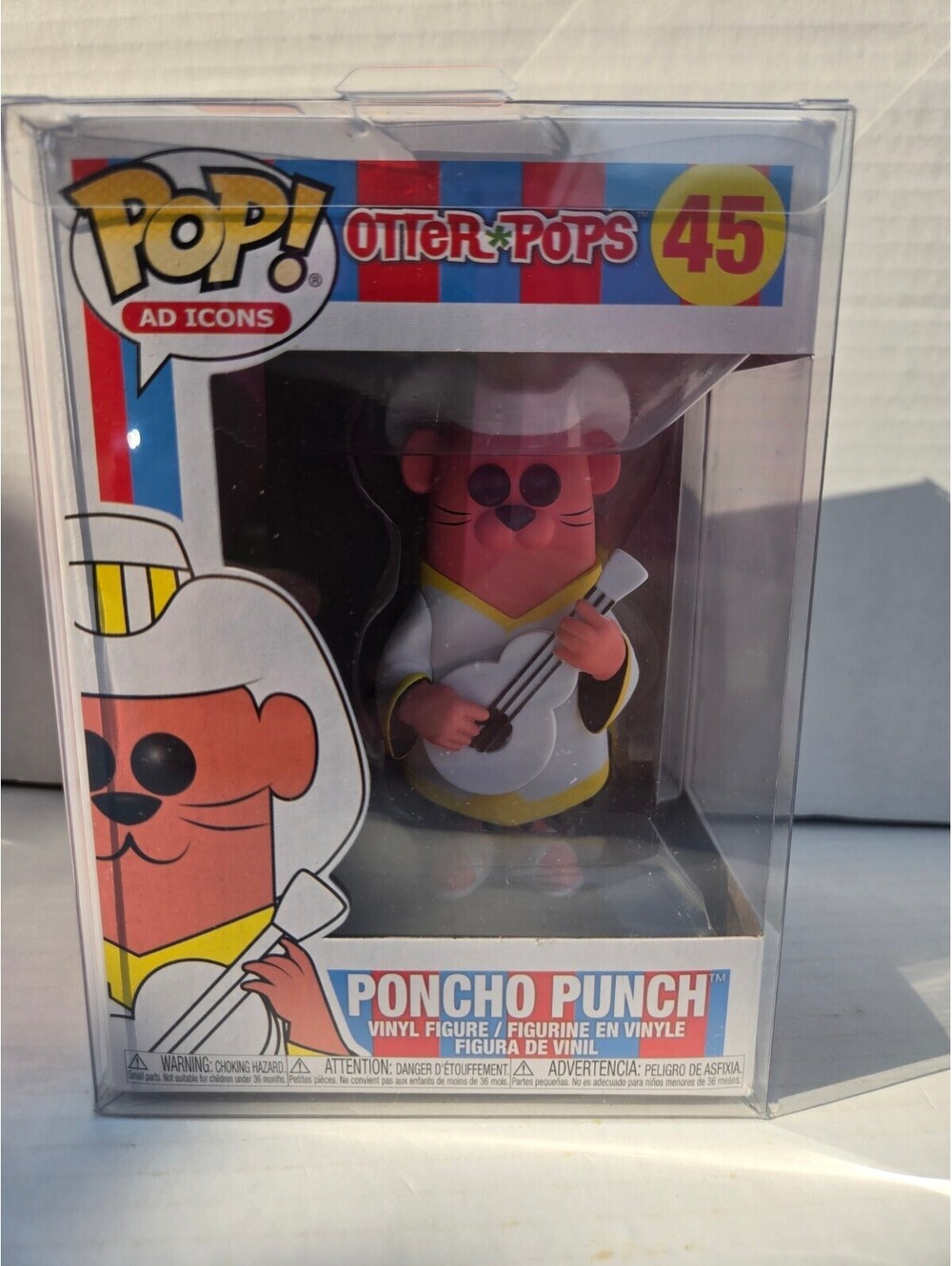 Funko Pop! Ad Icons Otter Pops Poncho Punch Vinyl Figure #45 Collectible